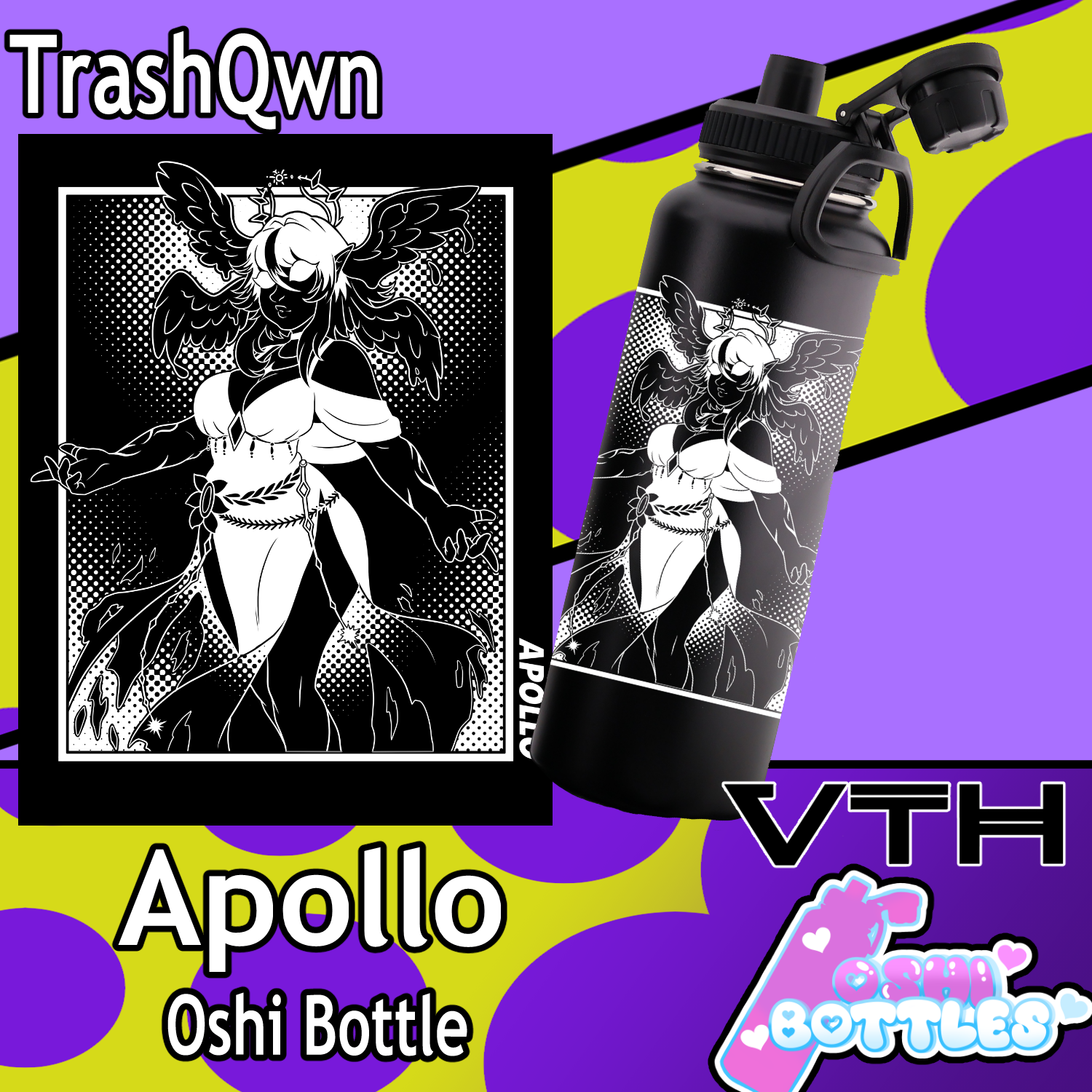 Apollo Mythos Oshi bottle - TrashQwn
