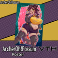 ArcherOh!Possum Boba Poster
