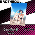 Summertime Ouro Kronii Posters - Brothbowl