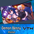 Demon Benny "Cat out of the bag" Poster