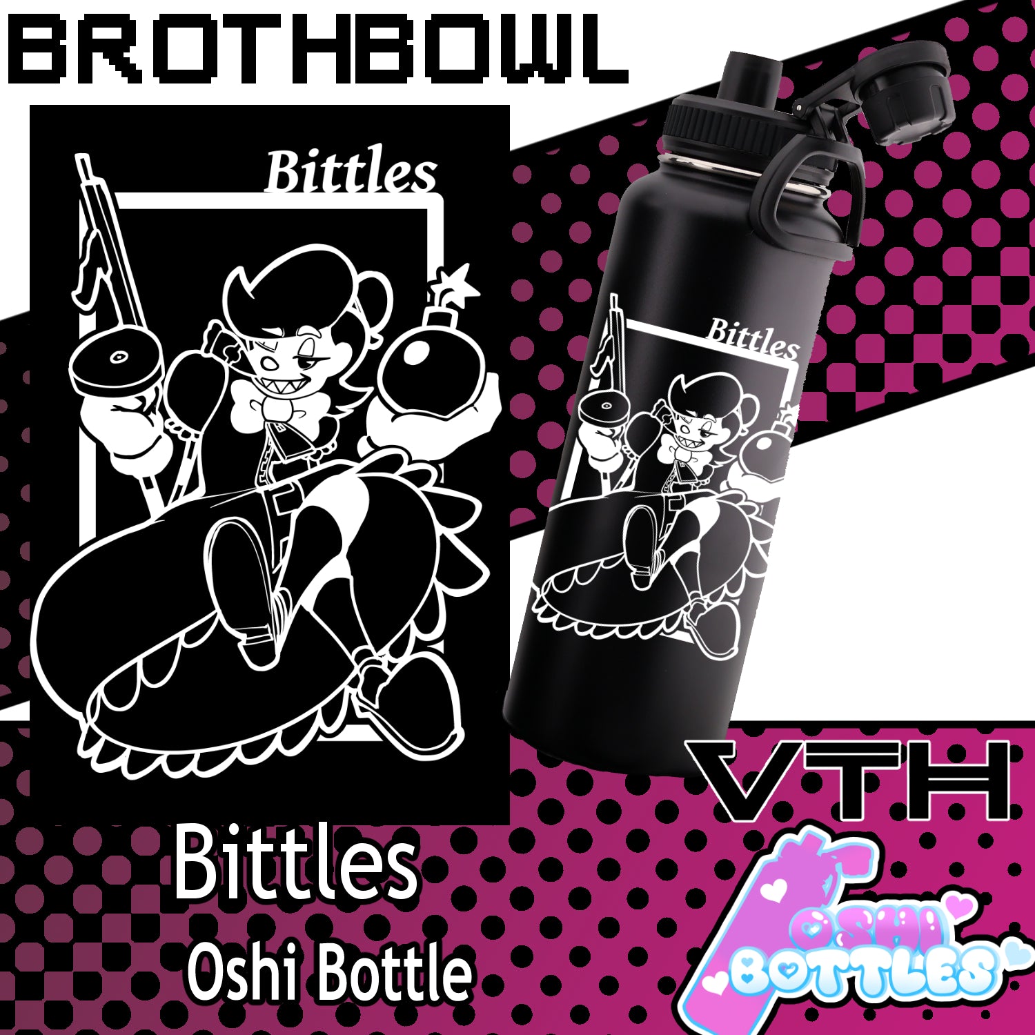 Bittles Oshi Bottle - Brothbowl