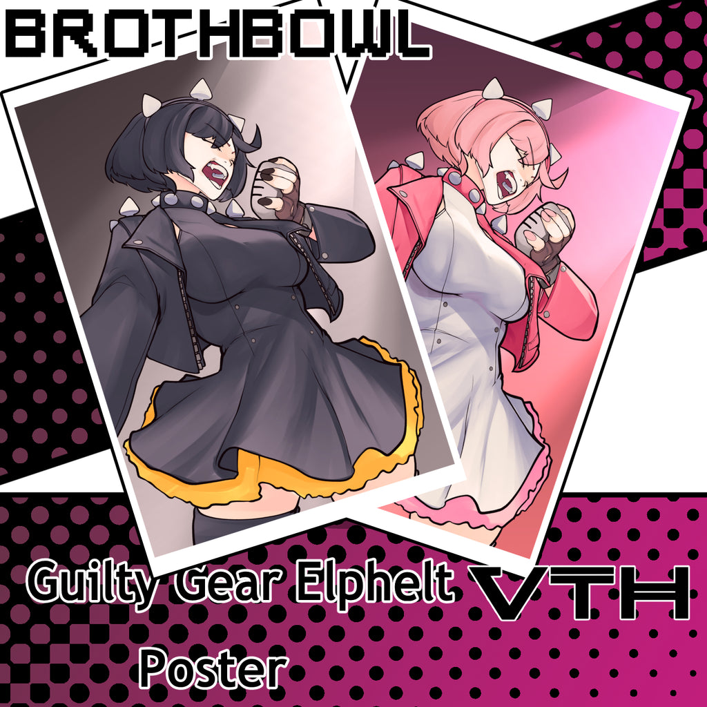 Guilty Gear Elphelt Posters - Brothbowl