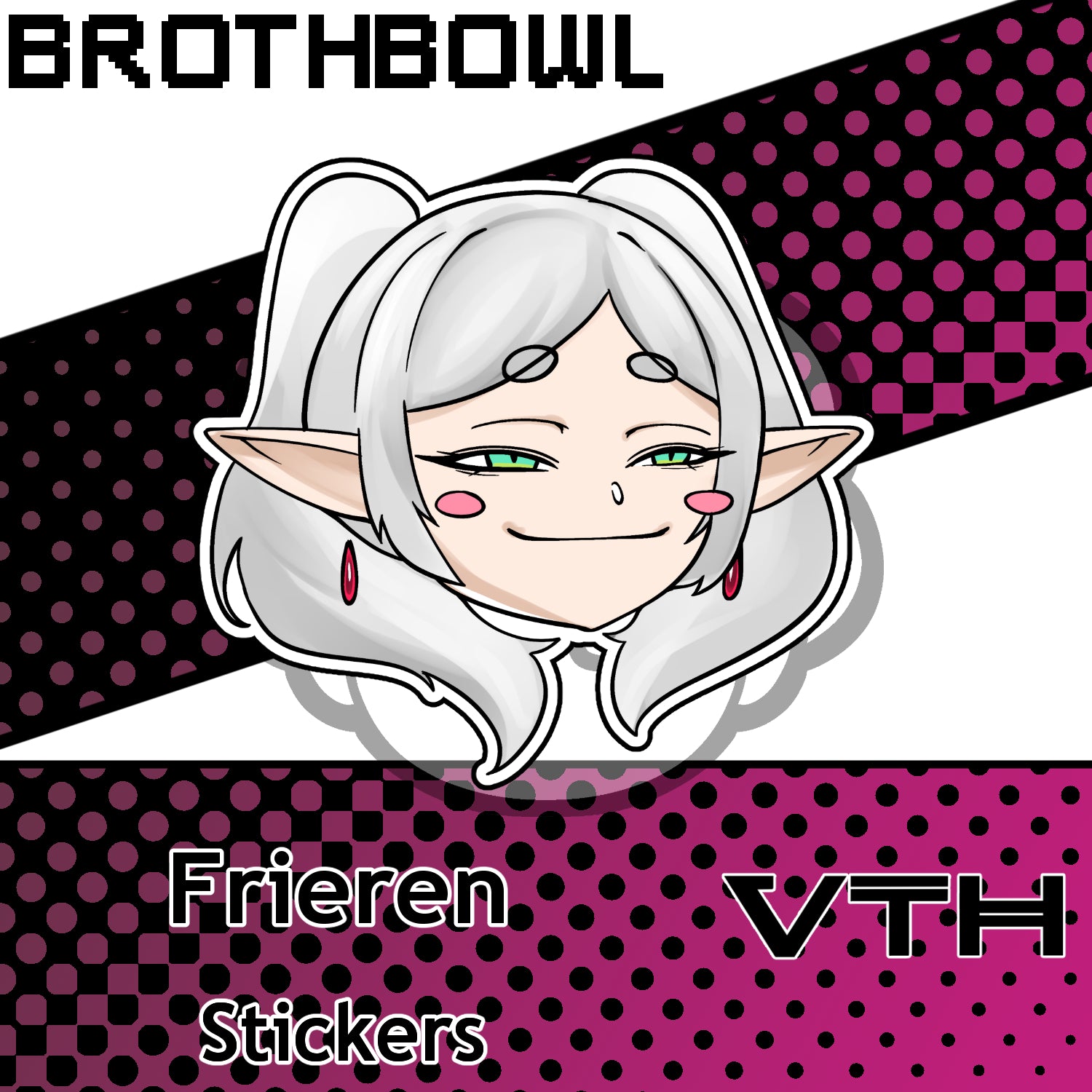 Frieren Stickers - Brothbowl