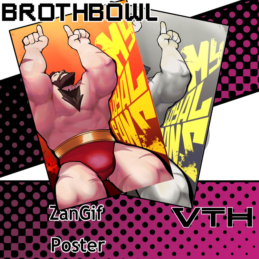 Zangief Poster - Brothbowl