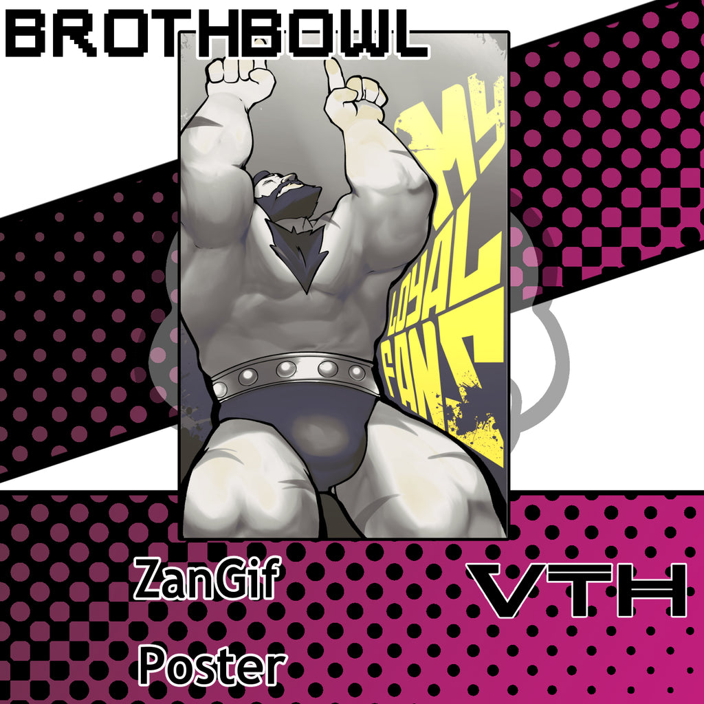 Zangief Poster - Brothbowl