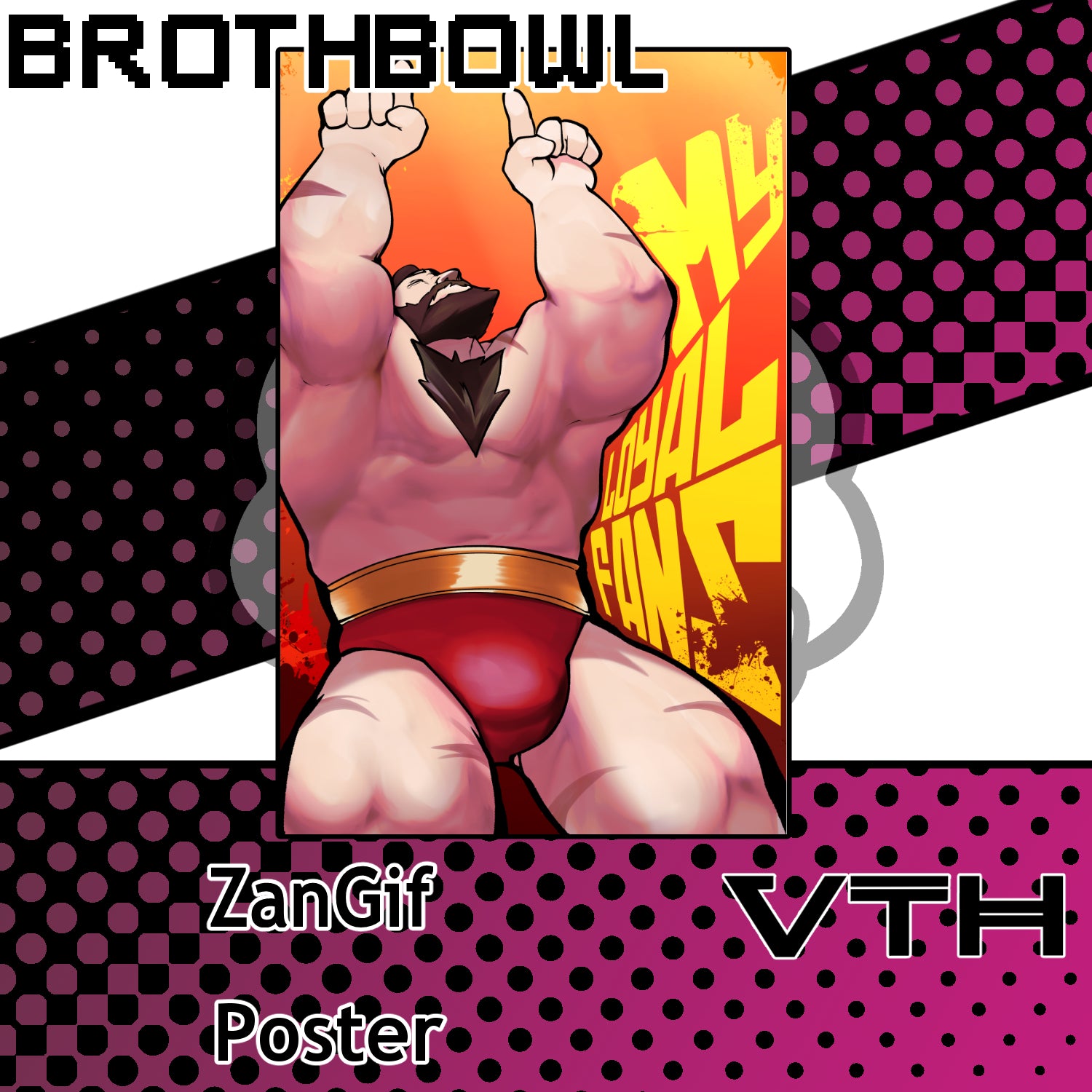 Zangief Poster - Brothbowl