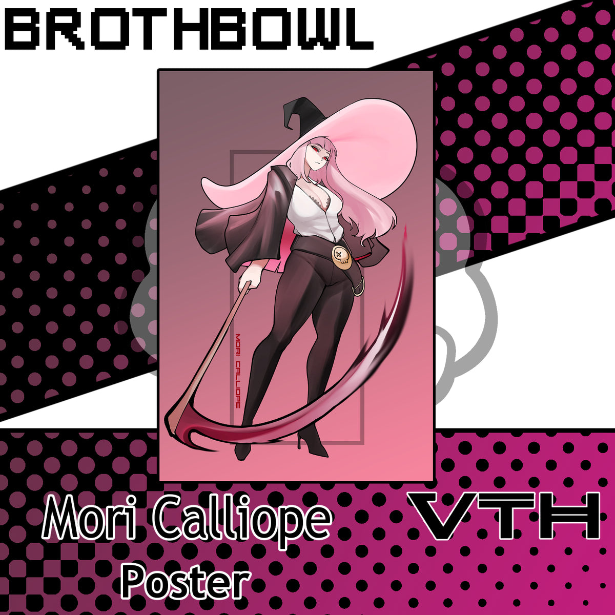 Reaper Mori Calliope Poster - Brothbowl