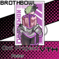 Yokai Demon Project Purple Poster - Brothbowl