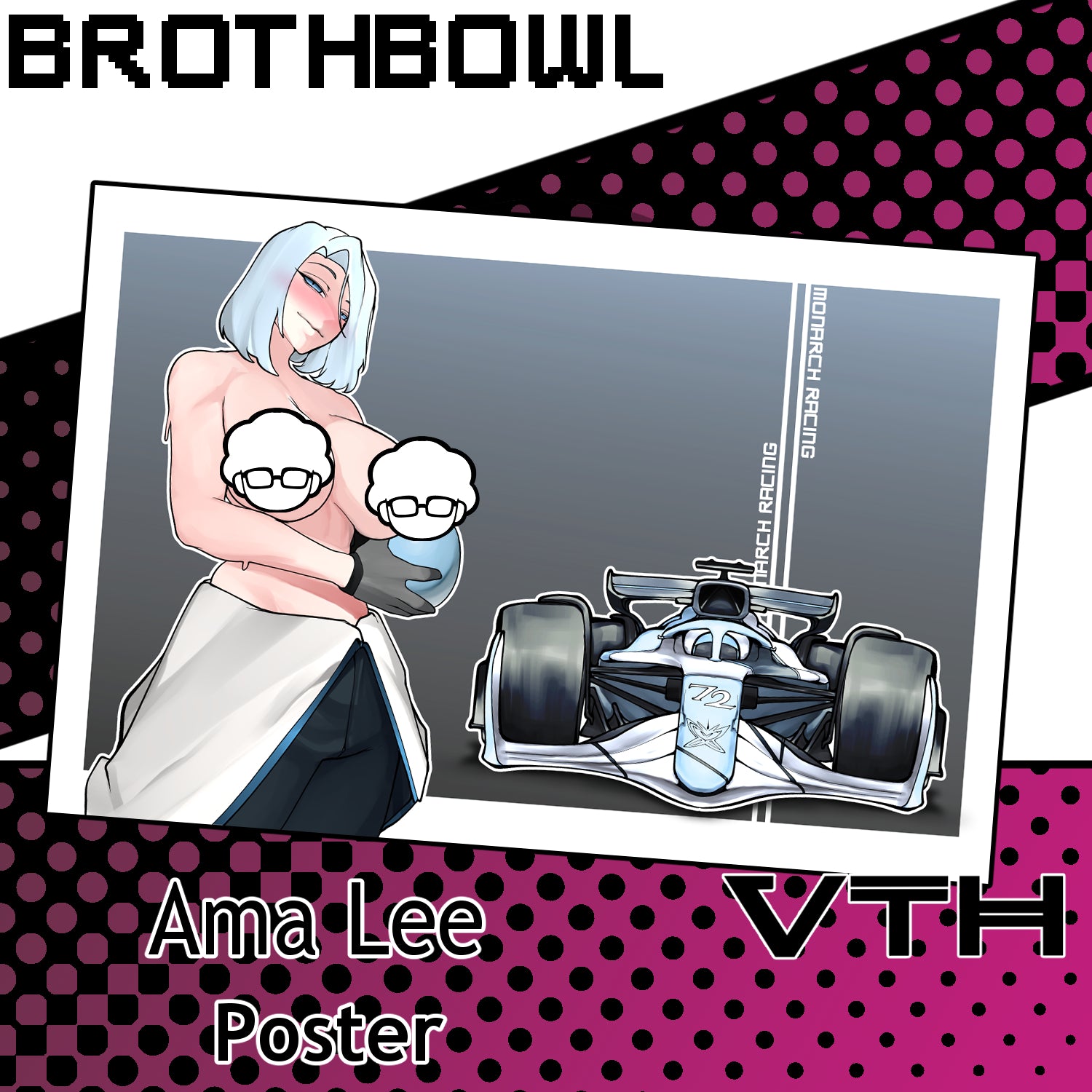 Monarch Racing Poster - Brothbowl