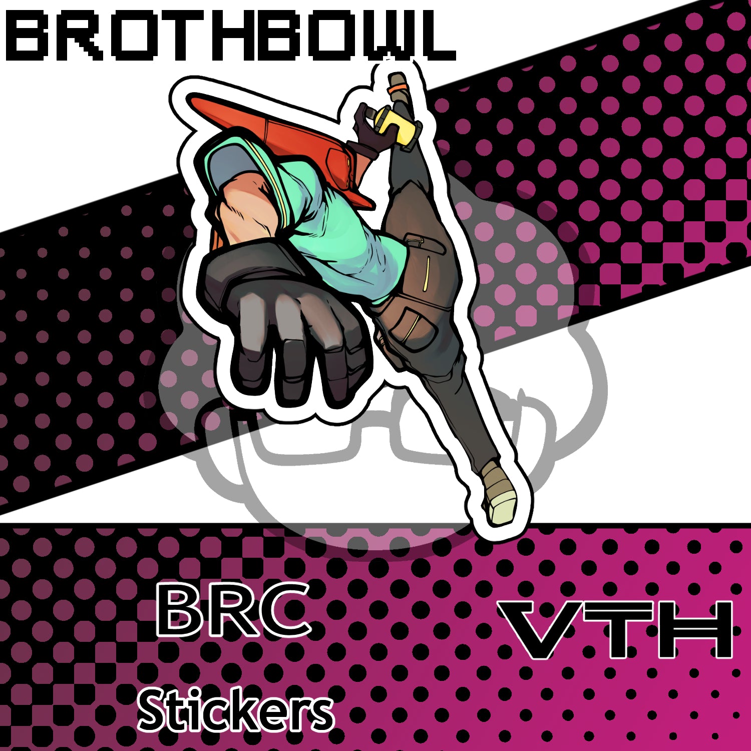 BRC Red Sticker - Brothbowl
