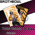 Yokai Demon Project Yellow Sticker - Brothbowl