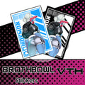Yokai Demon Project Blue Sticker - Brothbowl