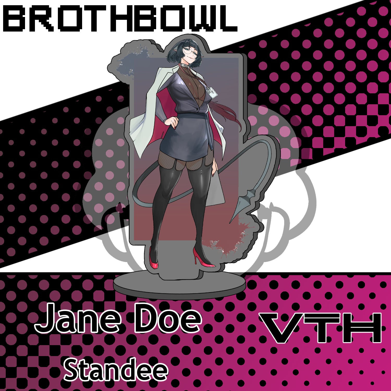 ZZZ Jane Doe Standee - Brothbowl
