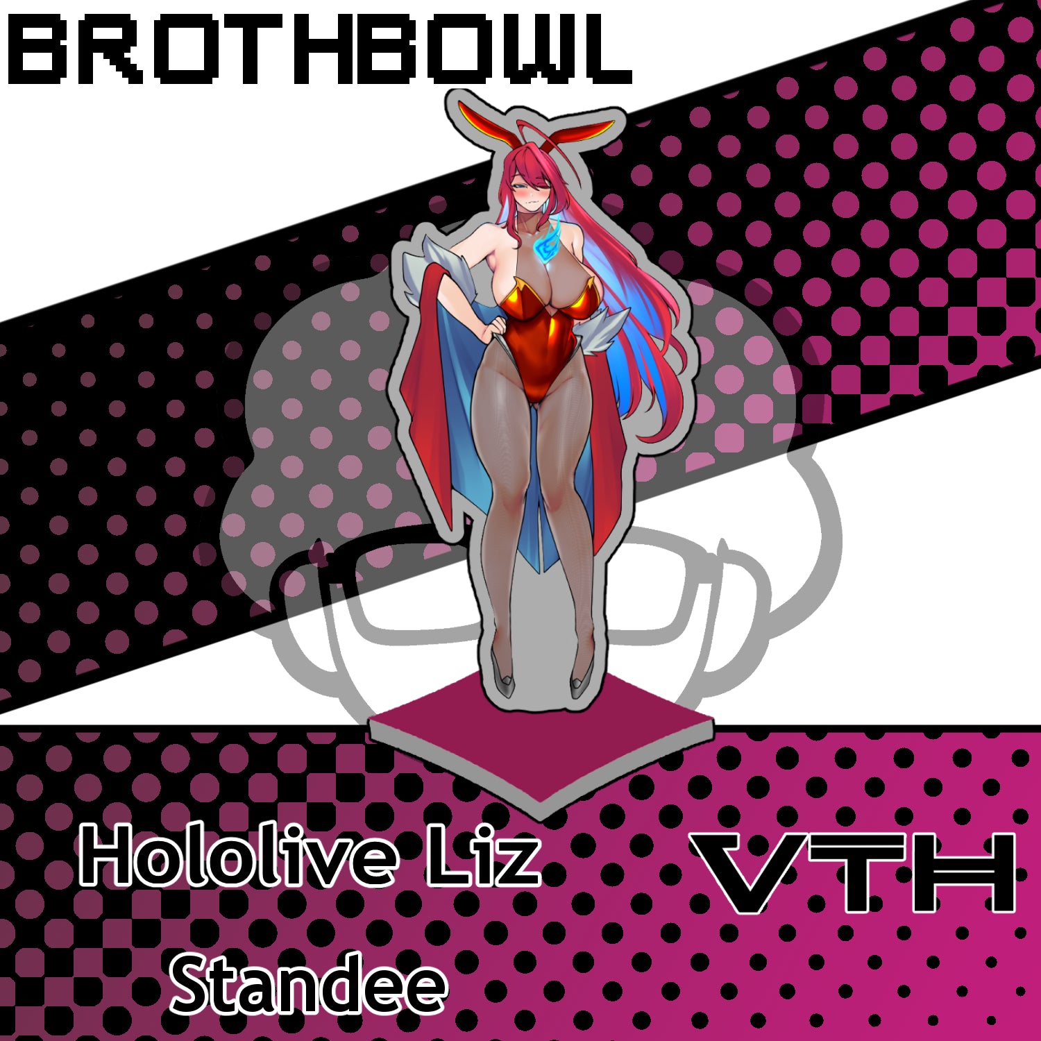 Hololive Elizabeth Rose Bloodflame Standee - Brothbowl