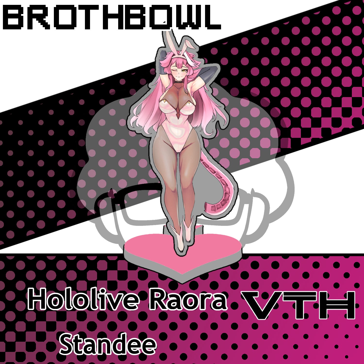 Hololive Raora Panthera Standee - Brothbowl