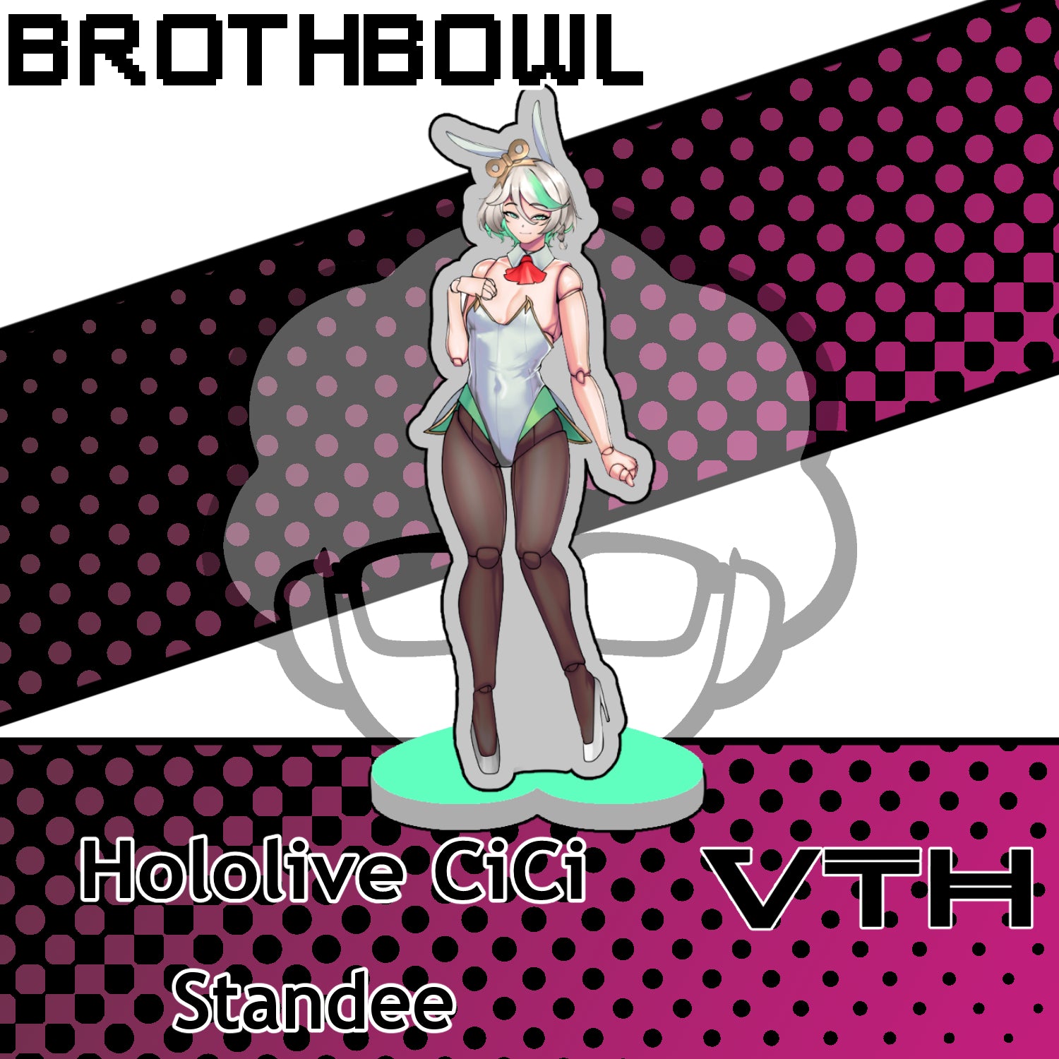 Hololive Cecilia Immergreen Standee - Brothbowl