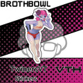 Femboi Hooters TwinsersVT Sticker- Brothbowl