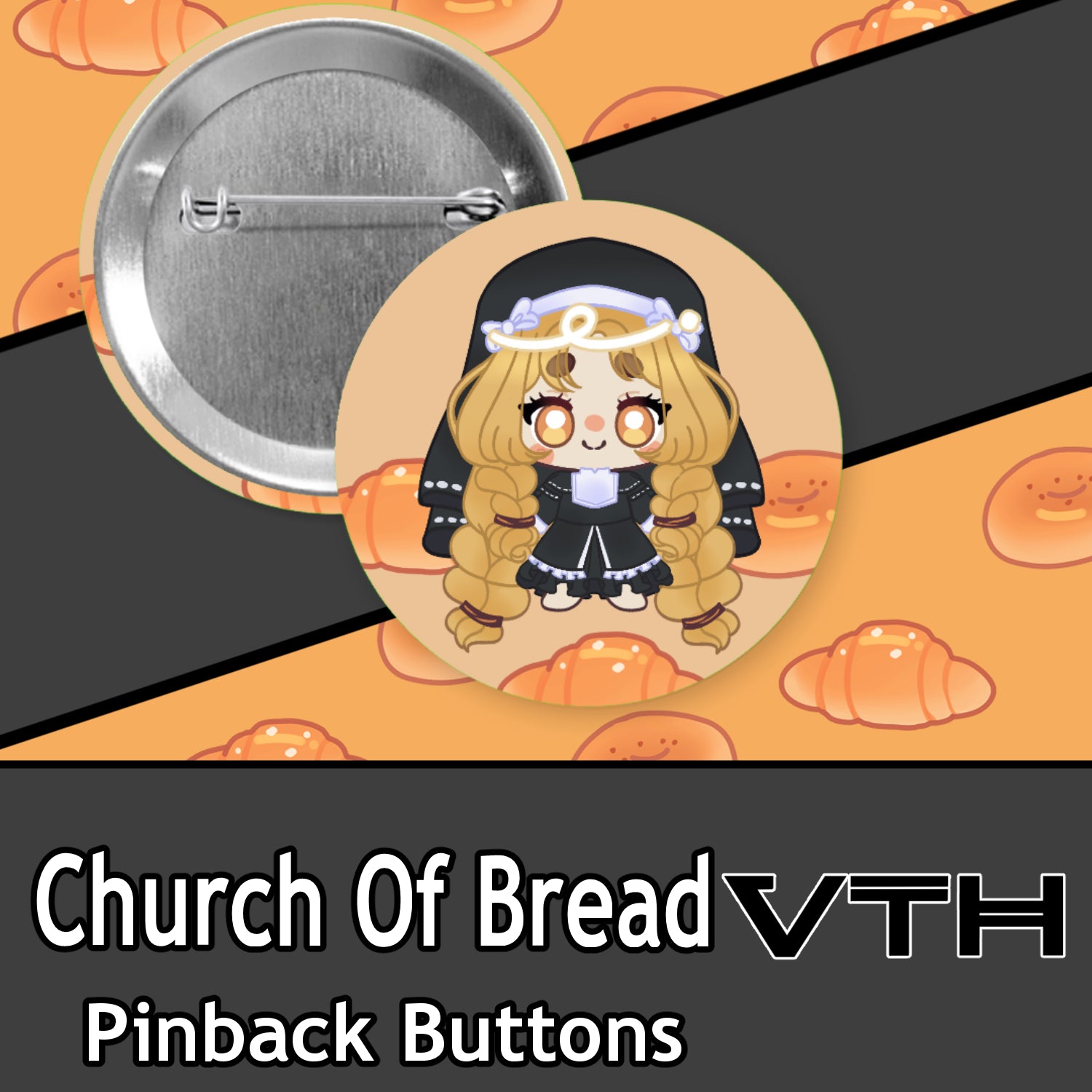 Church of Bread Pinback Buttons