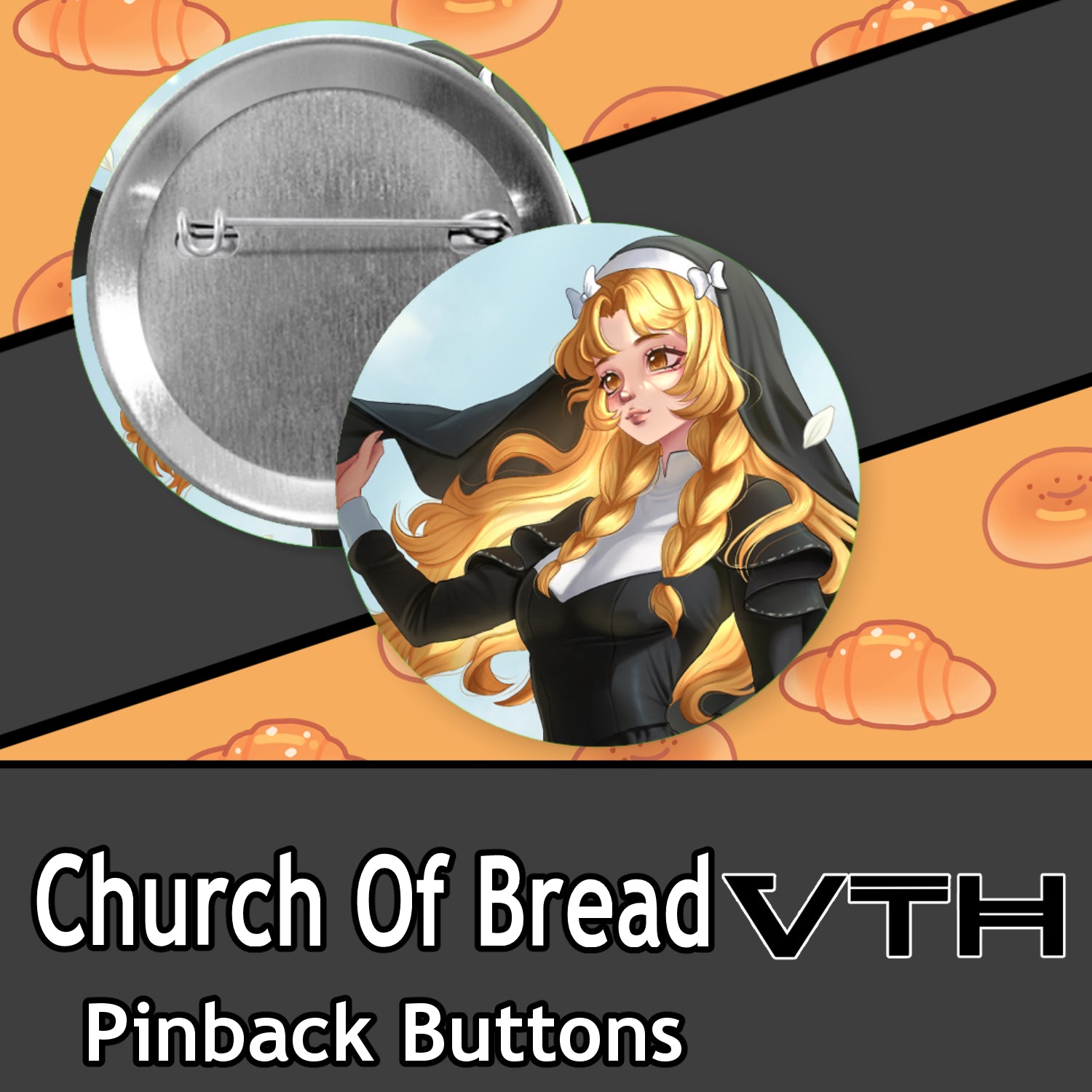 Church of Bread Pinback Buttons