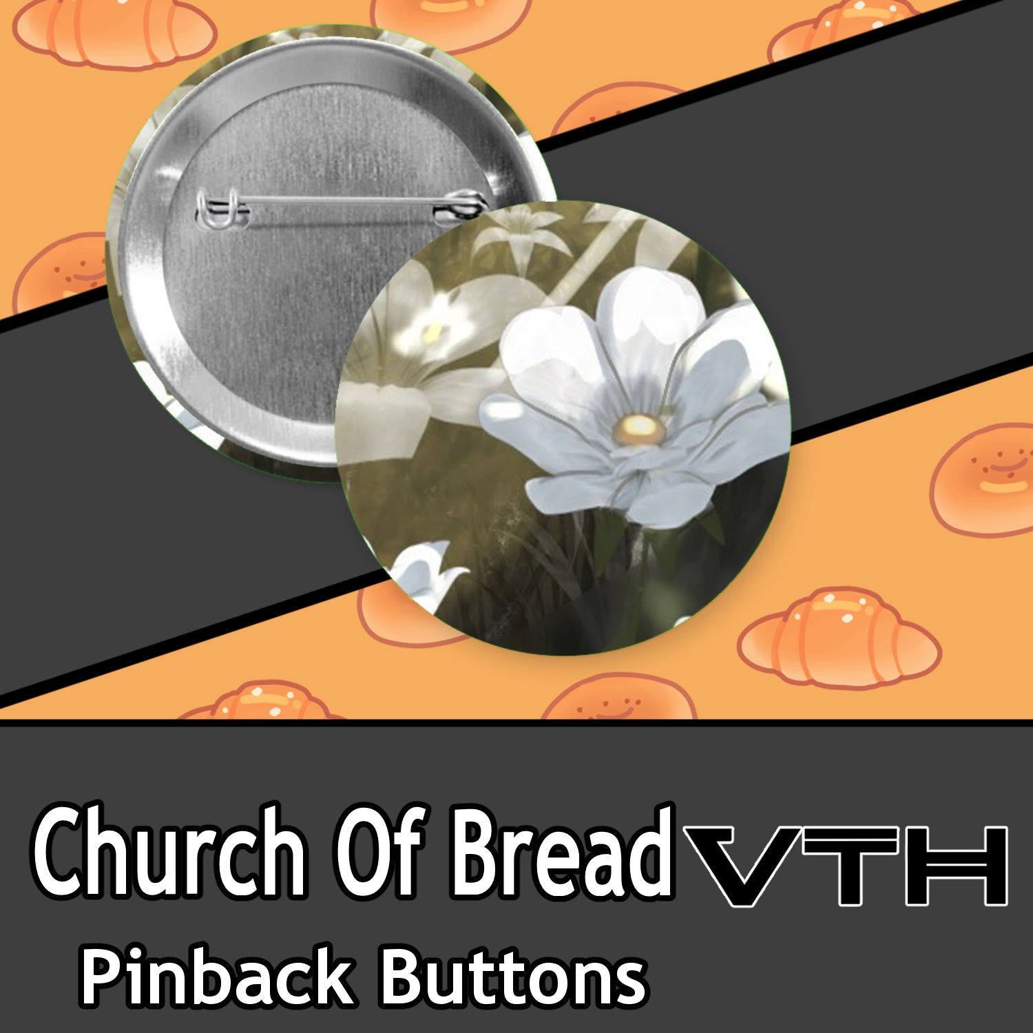 Church of Bread Pinback Buttons