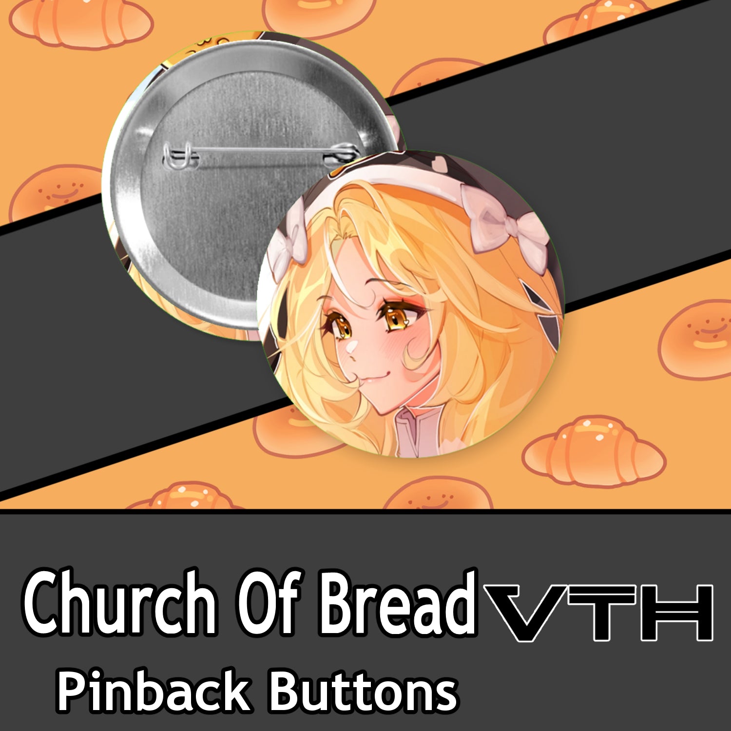 Church of Bread Pinback Buttons