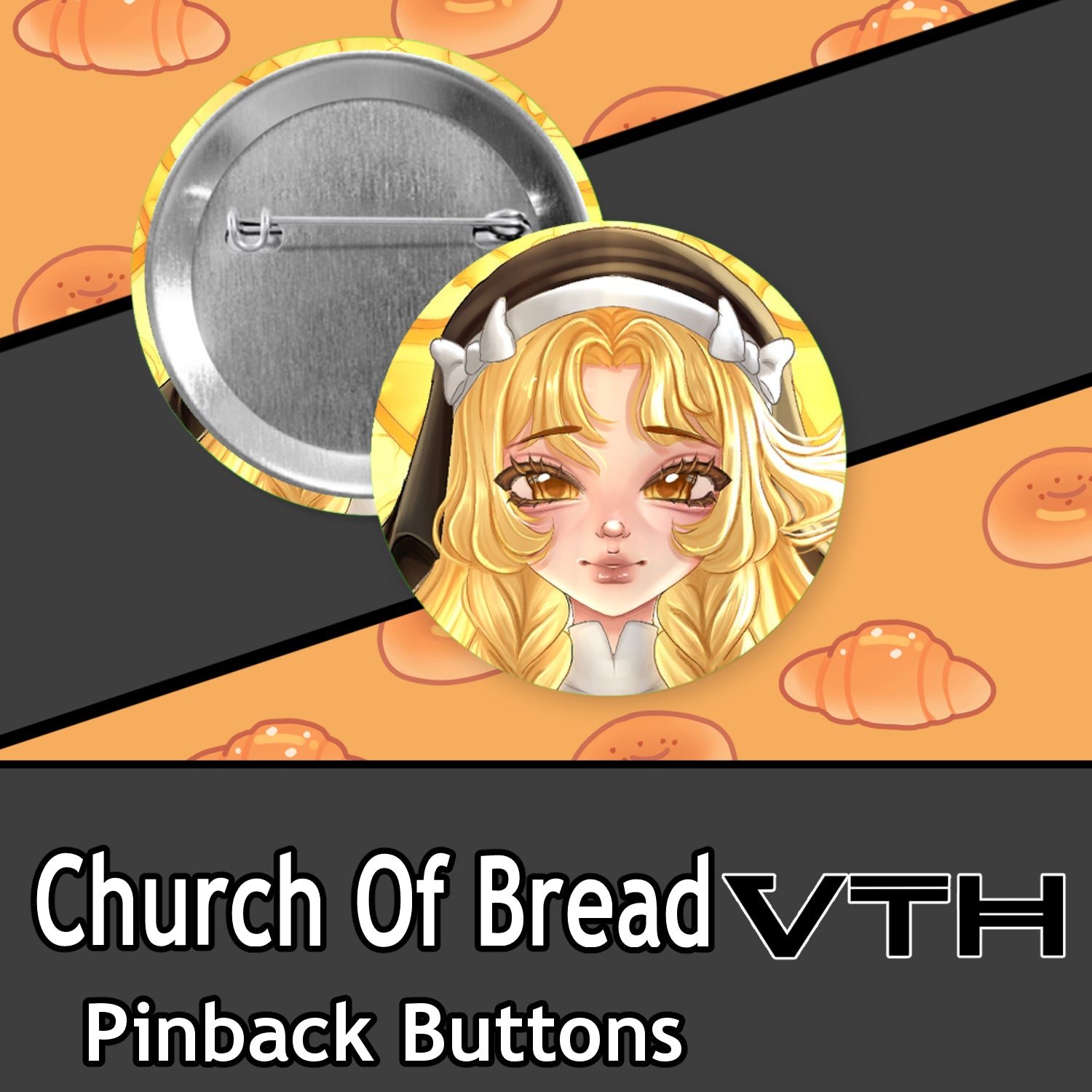 Church of Bread Pinback Buttons