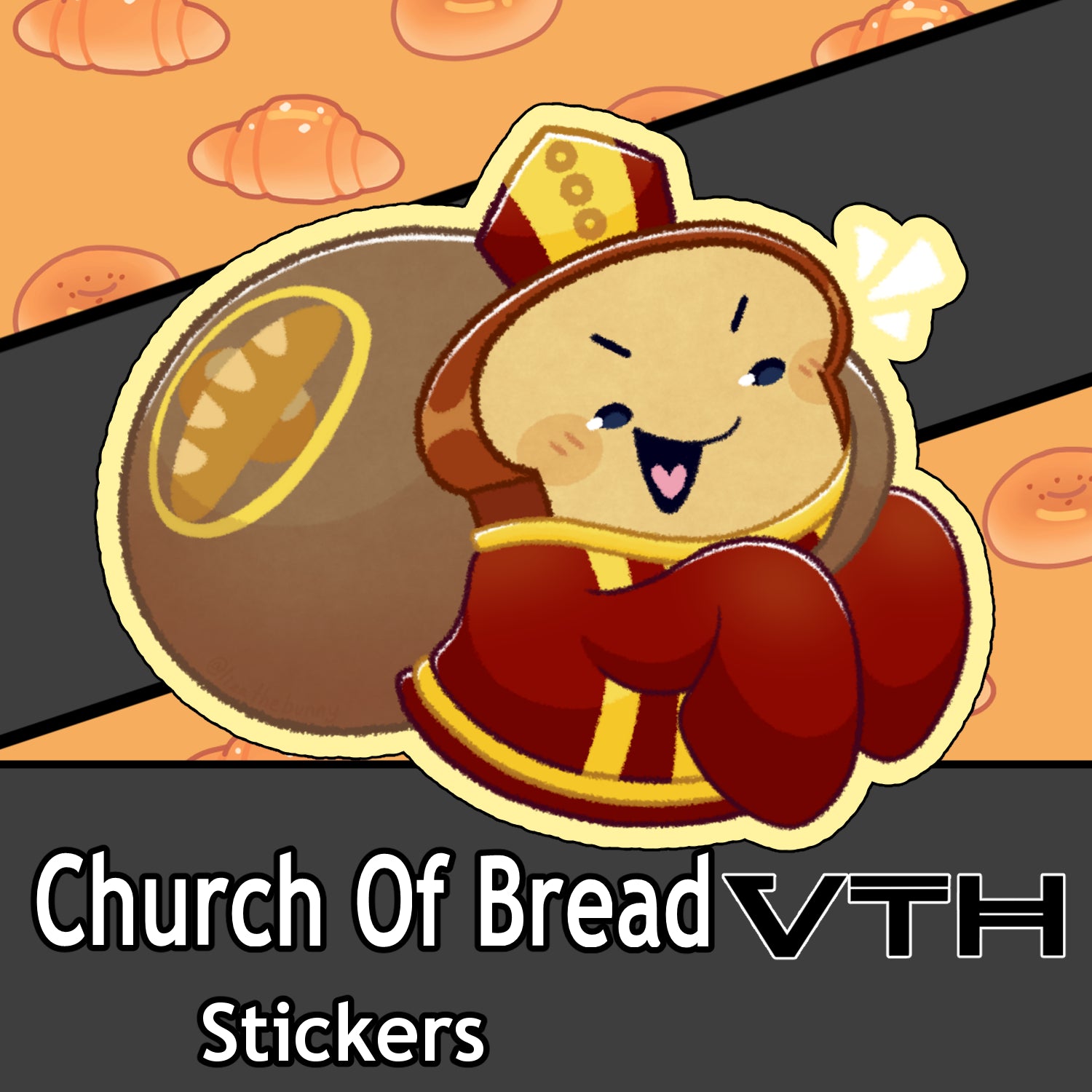 Church of Bread Father Amylase Robbery Sticker