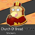 Church of Bread Father Amylase Snack Sticker