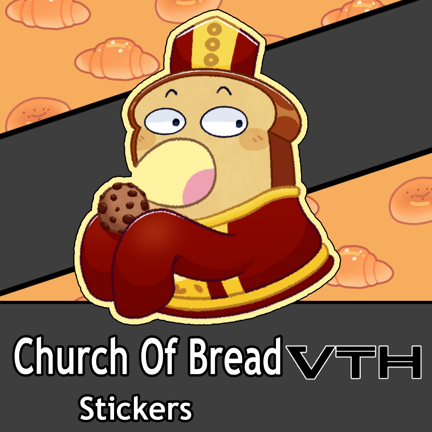 Church of Bread Father Amylase Snack Sticker