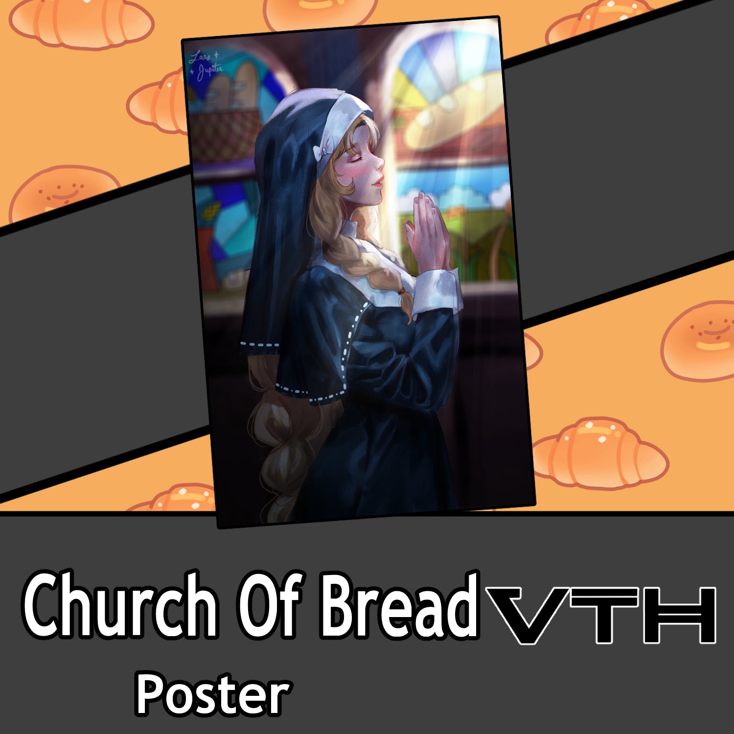 Church of Bread Pray Poster