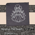 HoratiusTheDwarf Bust Coaster