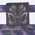 ZebiiLIVE Eyes Coaster