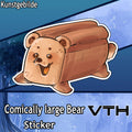 Kunstgebilde LOAF Bear Sticker