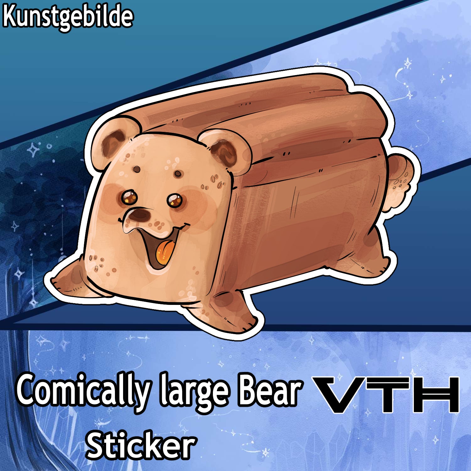 Kunstgebilde LOAF Bear Sticker