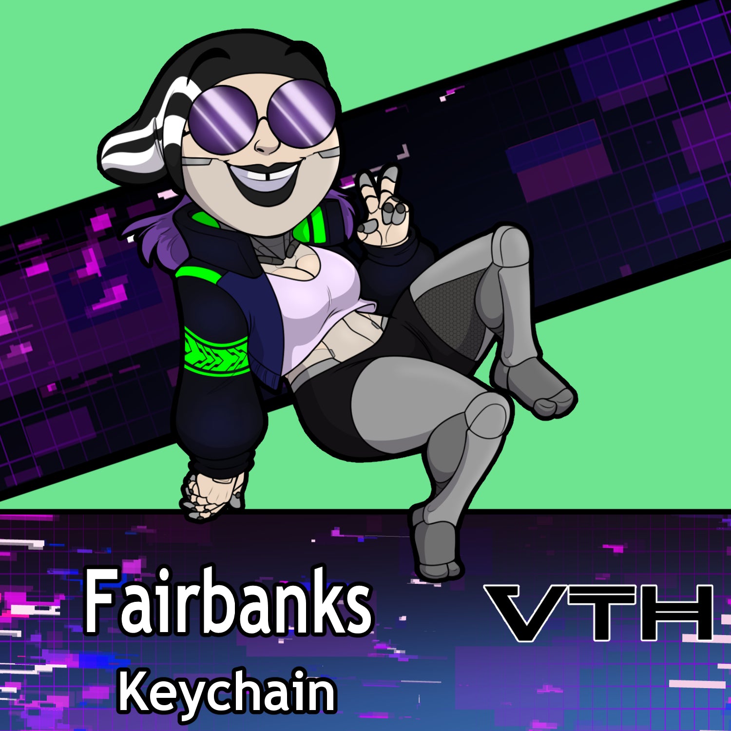Fairbanks Keychain