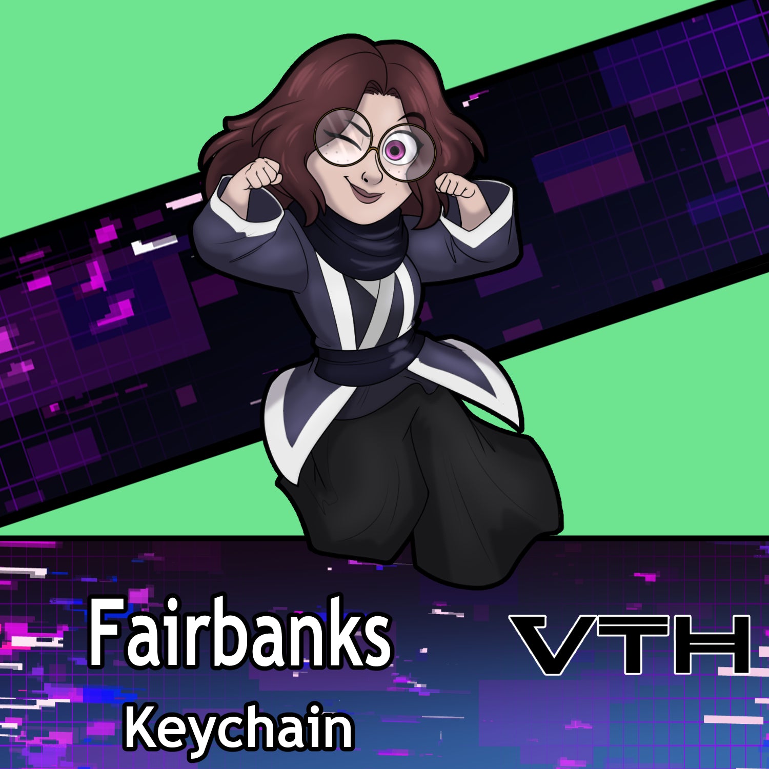 Fairbanks Solana Keychain