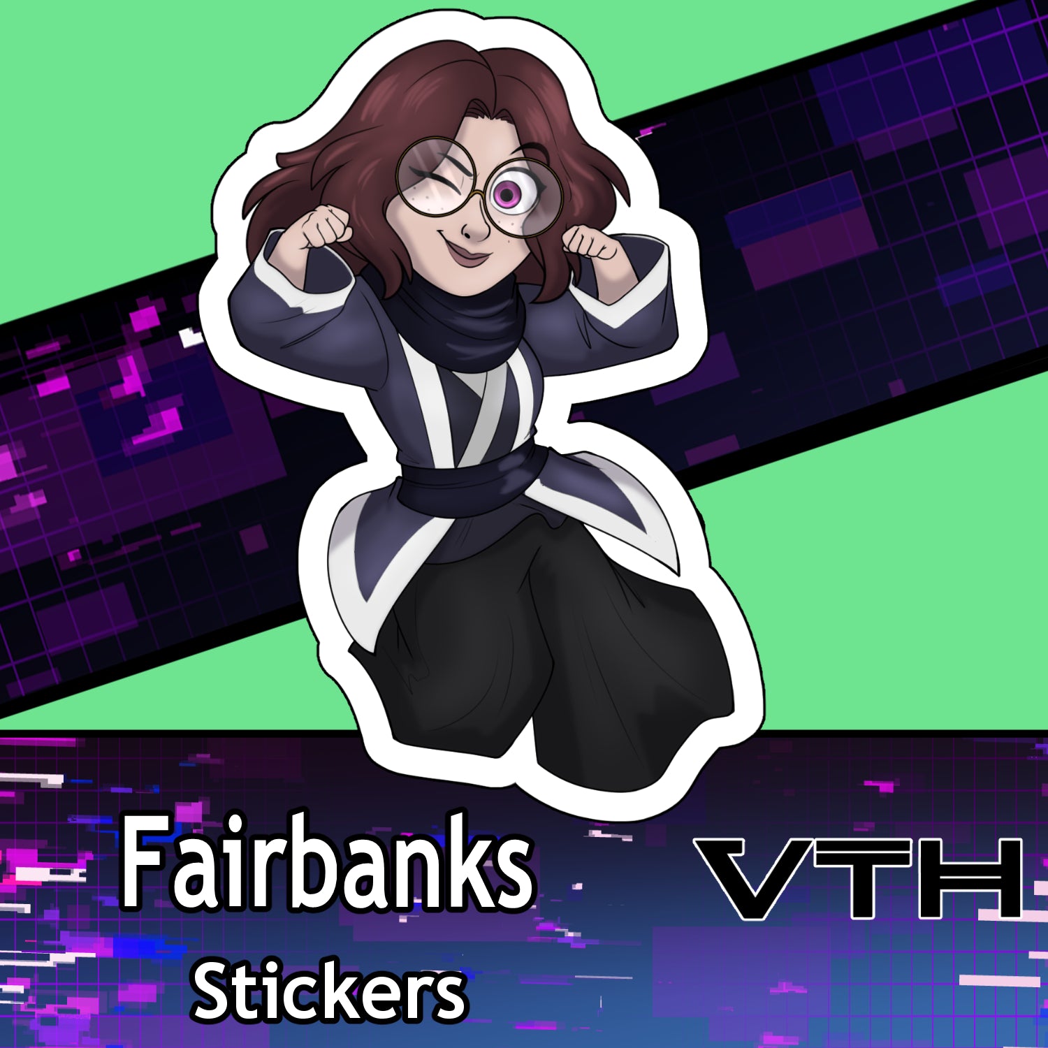 Fairbanks Solana Sticker