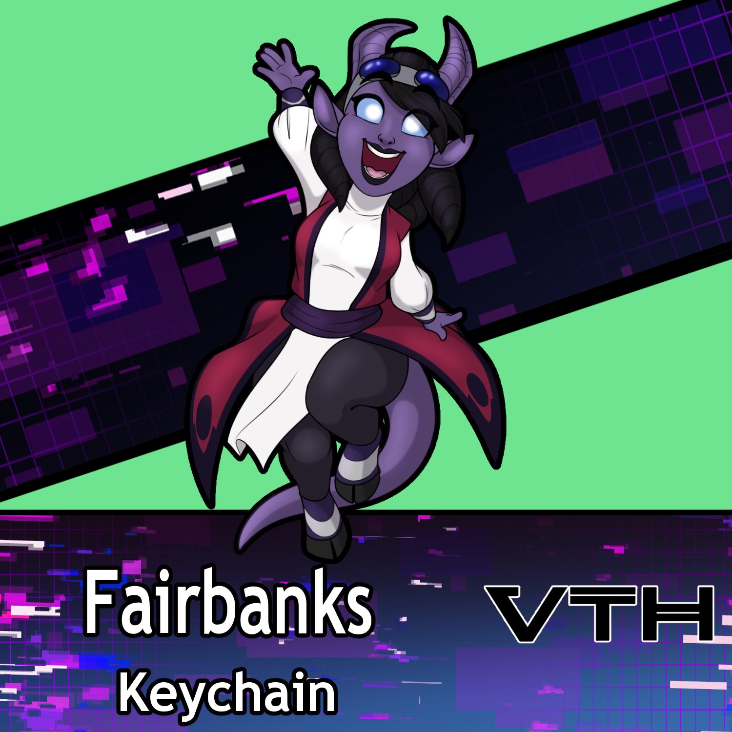 Fairbanks Tali Keychain