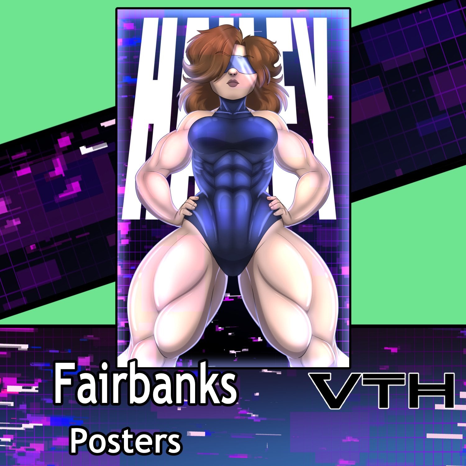 Fairbanks Hailey Poster