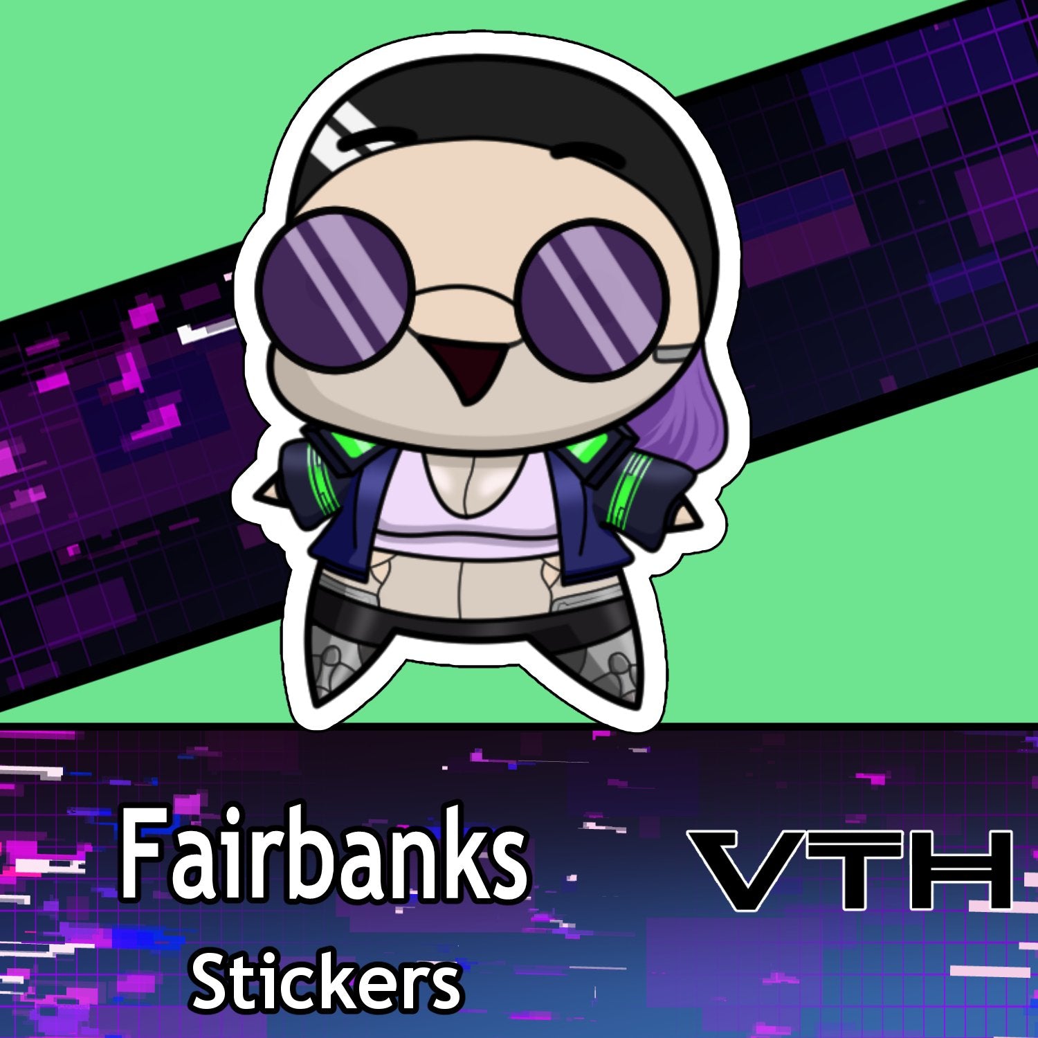 Fairbanks Lil Guy Sticker