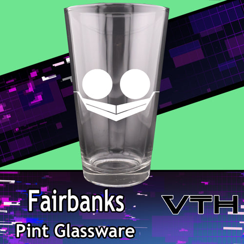 Fairbanks Logo Pint Glass