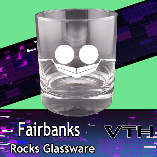 Fairbanks Logo on the Rocks Glass