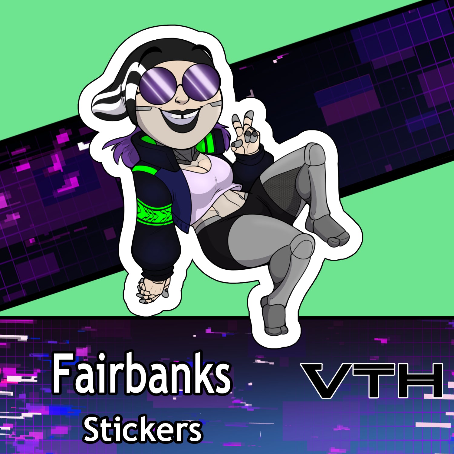 Fairbanks Sticker