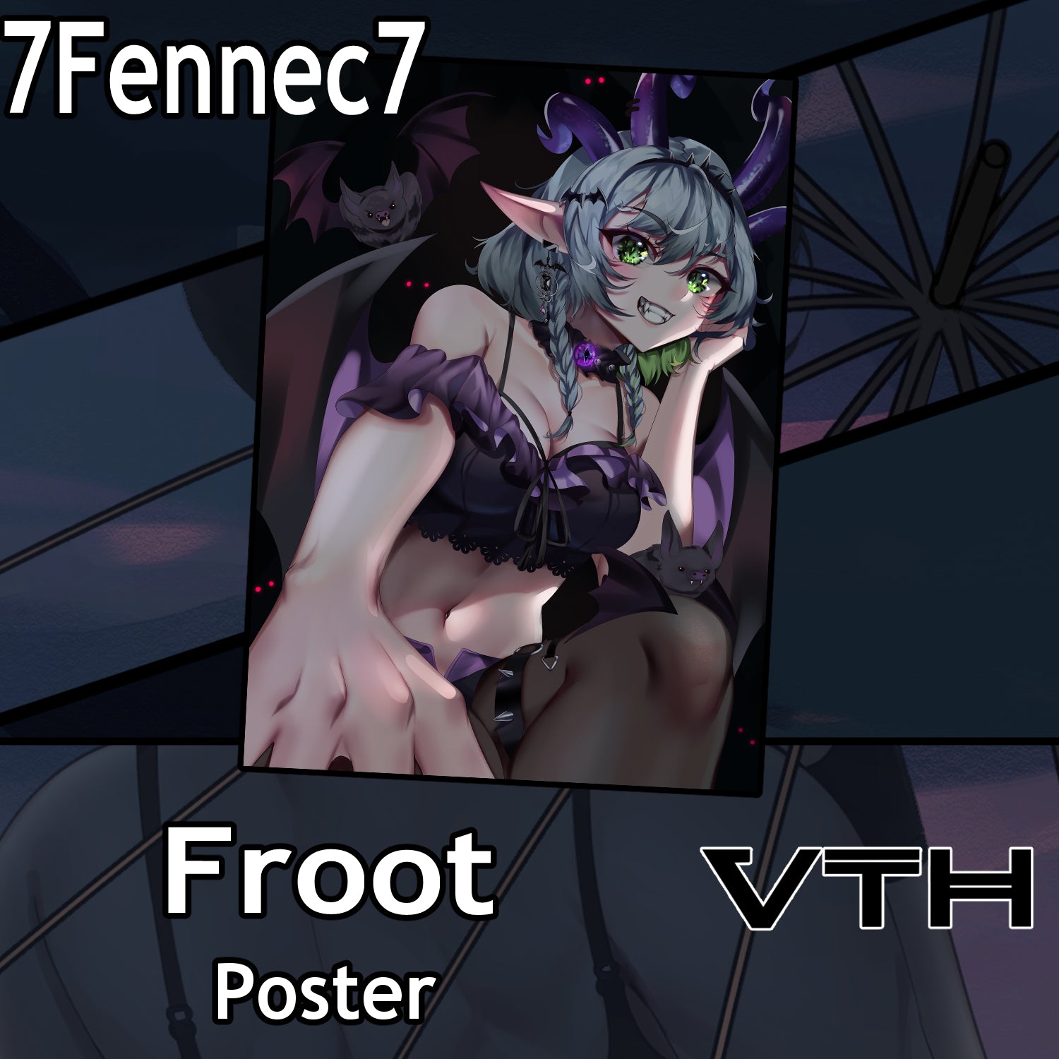 Froot the Lich Poster - 7Fennec7