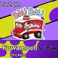 Fuwamoco BauBau Ambulance Sticker - TrashQwn