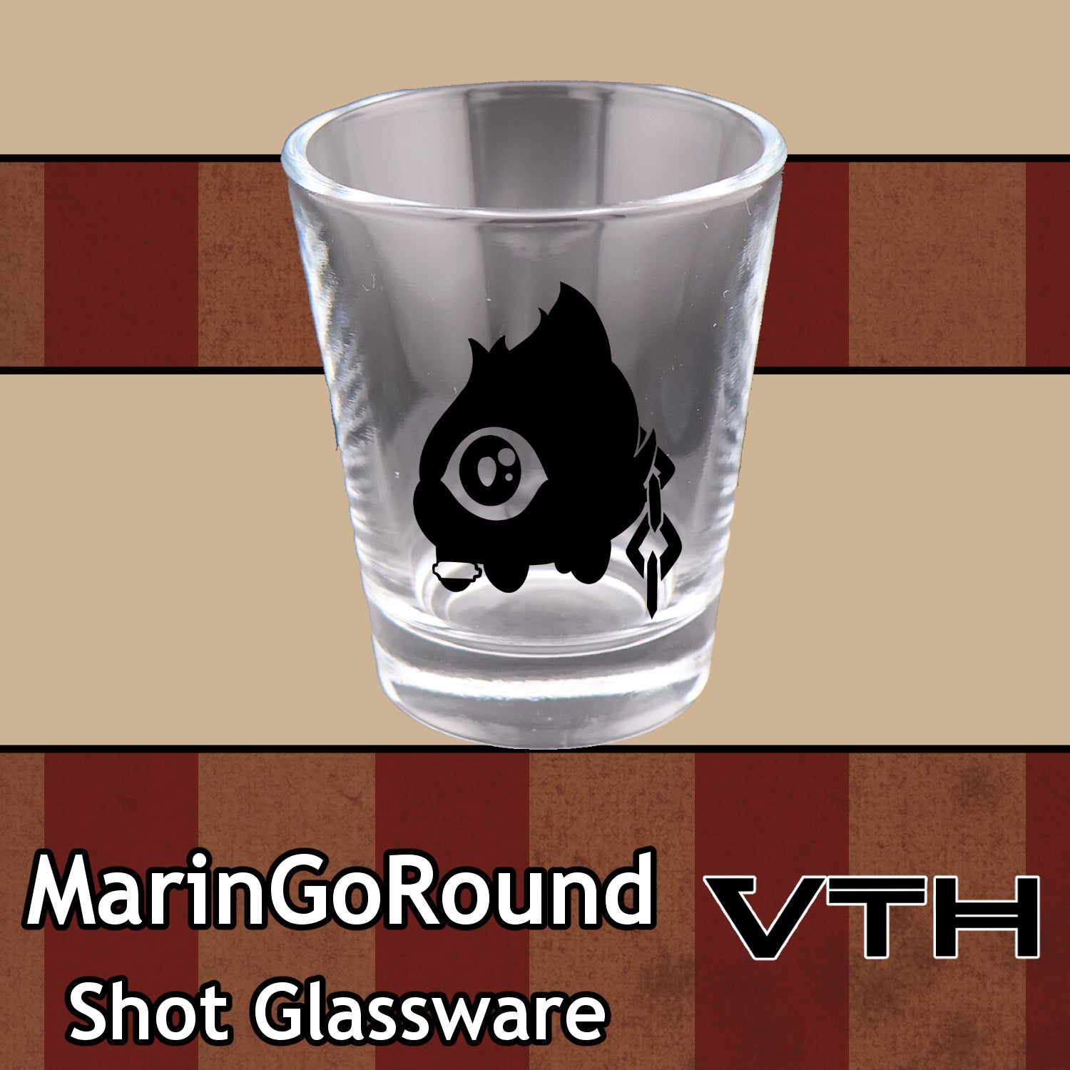 MarinGoRound 'Lil Show Shot Glass