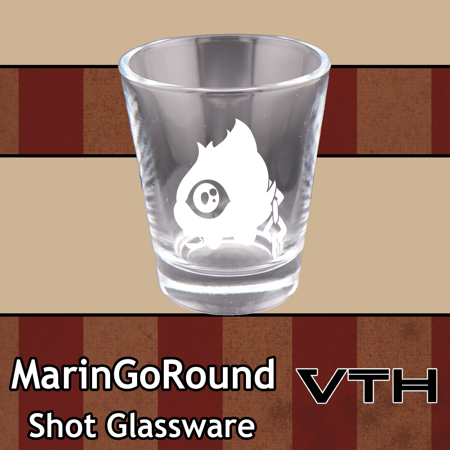 MarinGoRound 'Lil Show Shot Glass