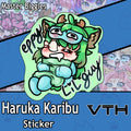 Haruka Karibu Eppy Sticker - Master Biggles