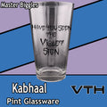 Kabhaal Have You Seen The Violet Sign Pint Glass - Master Biggles
