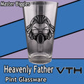 Heavenly Father Pint Glass - Master Biggles